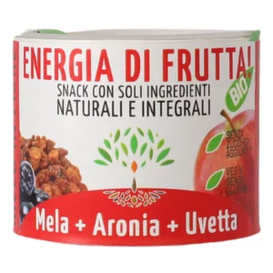 Énergie de fruits pomme, aronia et raisins secs bio, 25g
