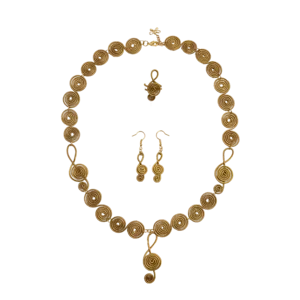 Neloo Melodia, completo collana, orecchini e anello