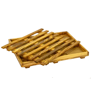 Coupe-pain en bois d'olivier