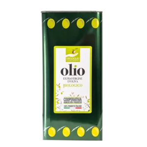 Olio extravergine di oliva BIO in latta, 5L