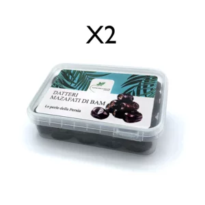 Dattes persanes Mazafati, 2 paquets de 600g chacun