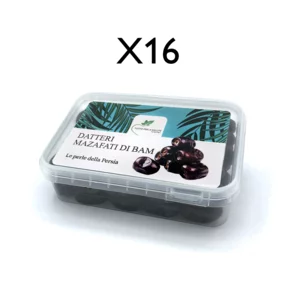 Dattes persanes Mazafati, 16 paquets de 600g chacun.