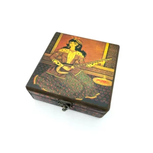 Elegante Geschenkbox mit 1 0,25 g Safran und 1 100 g Pistazienpackung