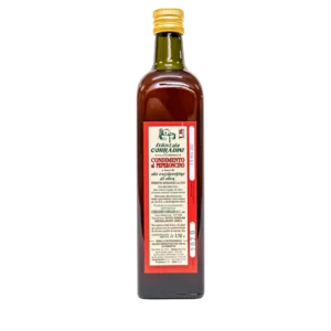 Chili-Dressing auf Basis von nativem Olivenöl extra in der Flasche, 4x250ml