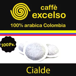 Cialde Caffè Excelso Colombia 100% Arabica Supremo, 44mm, 100pz