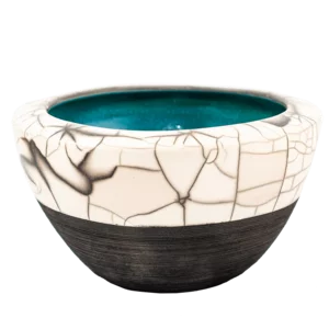 Naked Raku Bowl, ciotola en céramique raku