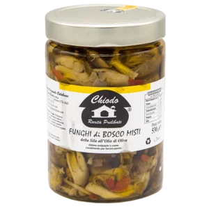 Funghi di Bosco misti sott'olio, 530g