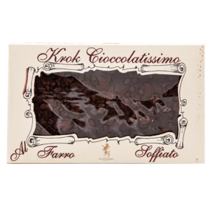 Pâte feuilletée au chocolat et épeautre soufflé, Krok, 200g