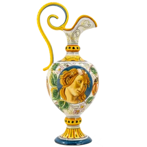 Amphore en céramique fabriquée et décorée à la main, Art.4020