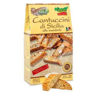 Cantuccini mit sizilianischen Mandeln, 200g Dose