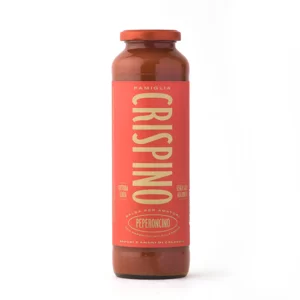 Salsa di pomodoro con peperoncino senza sale e conservanti, Crispino, 680g