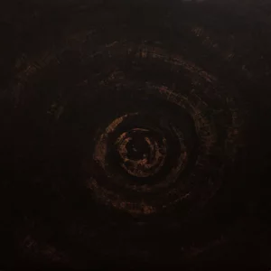 Black Hole, dipinto acrilico su tela, 100x100cm