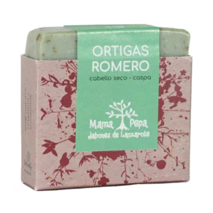 Brennnessel-Rosmarin-Shampoo, festes Shampoo, 100g