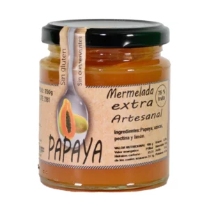Papaya-Marmelade, exotische FrÃ¼chte, 260g