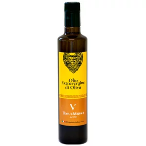 Natives Olivenöl extra in einer 50-CL-Flasche