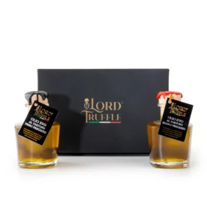 Set regalo truffle gift box olio bianco & olio nero, Lord Truffle, 2x100ml