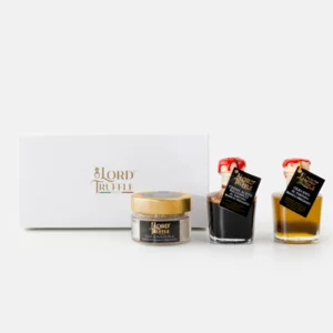 Set regalo truffle gift box olio, sale & balsamico bianco, Lord Truffle