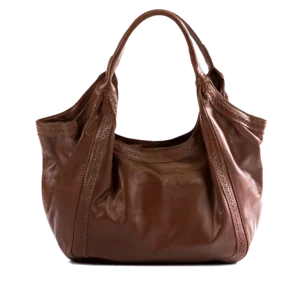 Borsa in morbida pelle nappata, Maxi bag