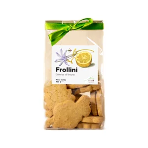 Biscuits biscuits à base de farine d'épeautre monococcum bio à l'arôme naturel de citron, 100g